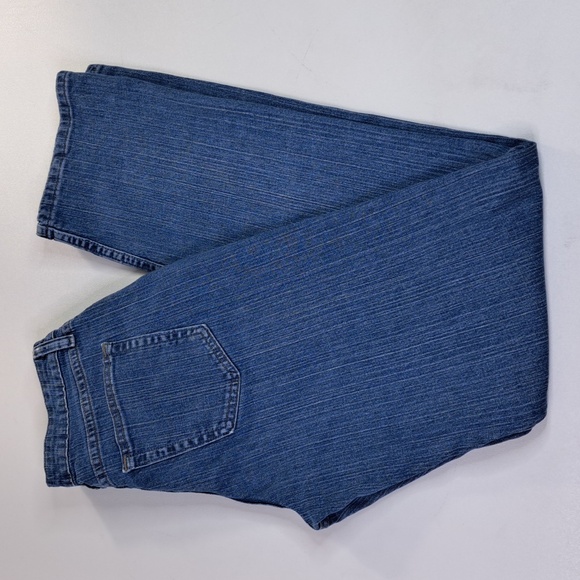 Riders by Lee Relaxed Fit Straight Leg Mid-Rise Size 10 Long Inseam 33" - Picture 6 of 15